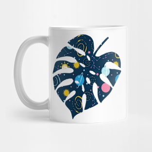 Monstera Universe Mug